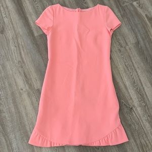 Emilio Pucci fitted mini with back (subtle) ruffle.